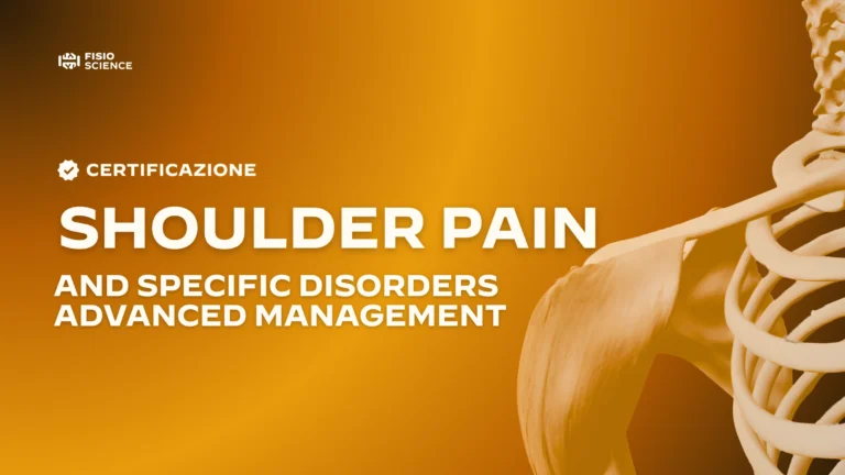 Certificazione Shoulder Pain And Specific Disorders Advanced Management FisioScience