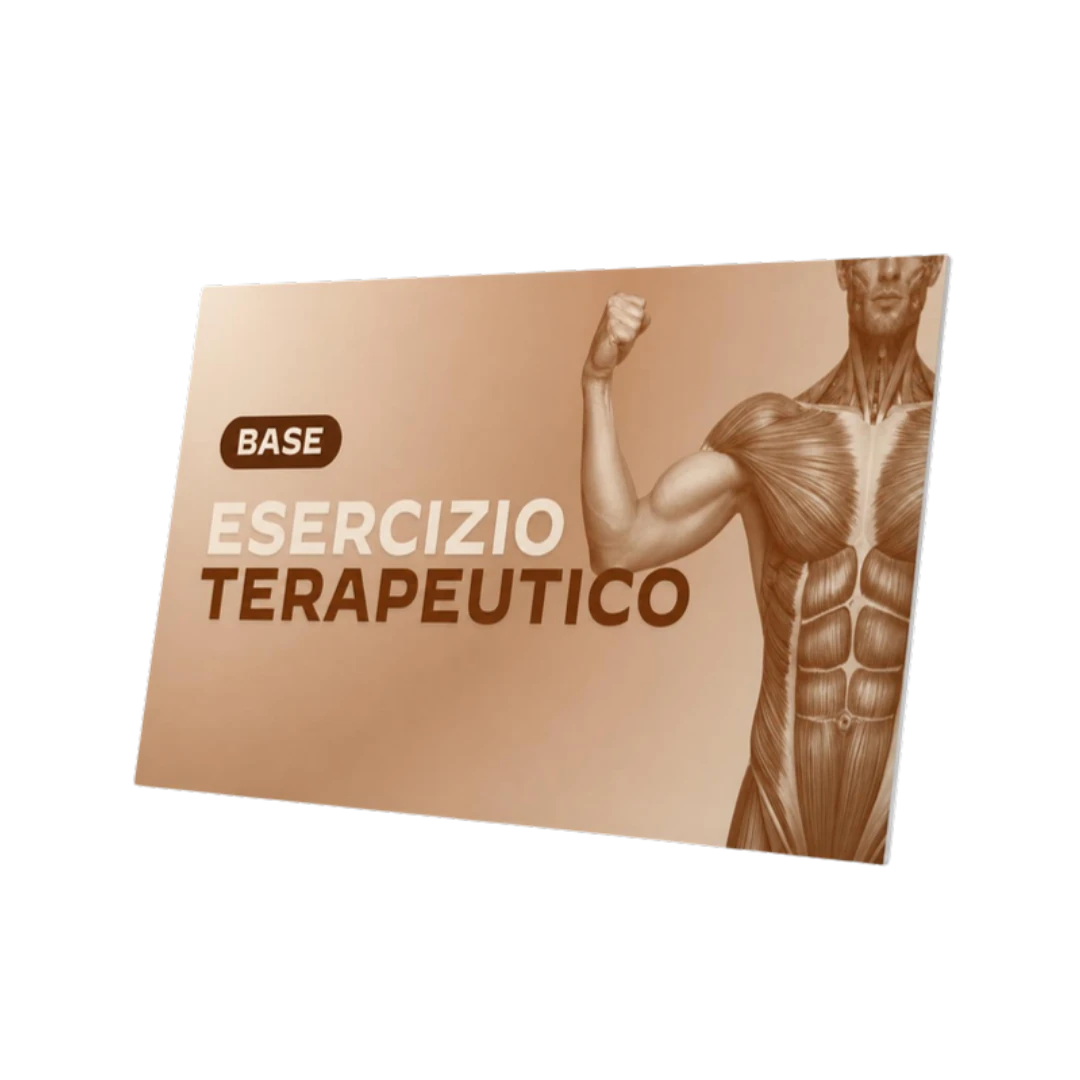 Mockup 3D dell'attestato di partecipazione del corso Esercizio Terapeutico: Corso Base